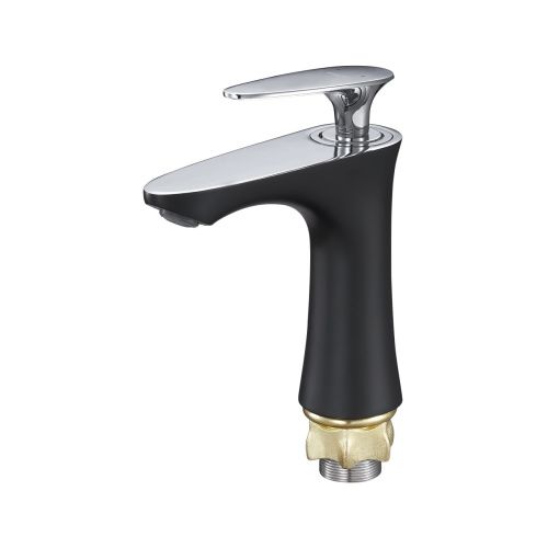 Смеситель G.Lauf LOT LOT1-A010YB на раковину черный/хром