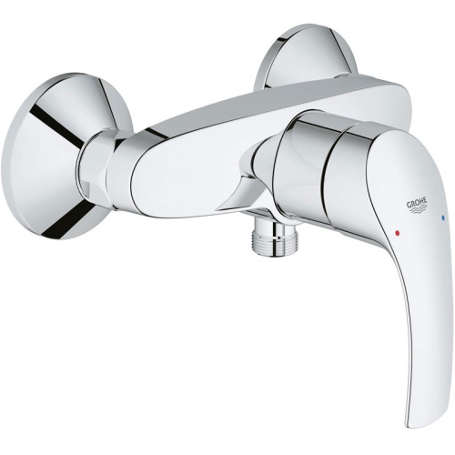 Смеситель Grohe Eurosmart 33555002 настенный хром без термостата