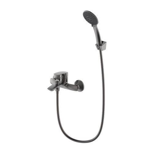 Смеситель для ванны Milardo Rora RORGM00M02 настенный графит