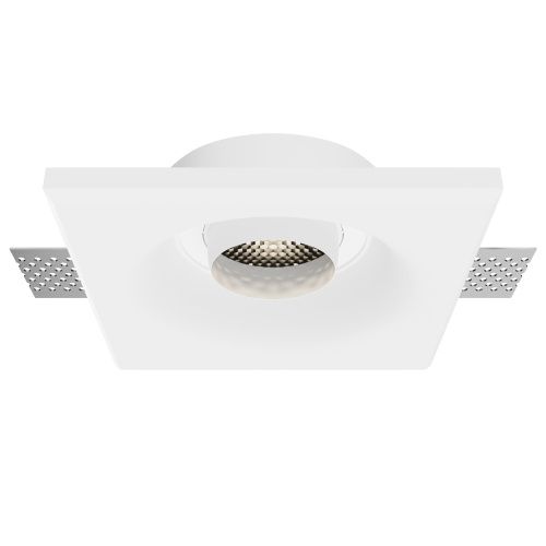 Светильник встраиваемый Maytoni Technical Gyps Modern DL006-GU10-RD-W