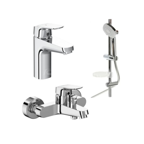Комплект смесителей Ideal Standard CERAFLEX BD001AA на раковину хром