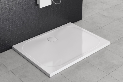 Душевой поддон Kolpa-San PANDORA 560860 90х90 литьевой мрамор белый