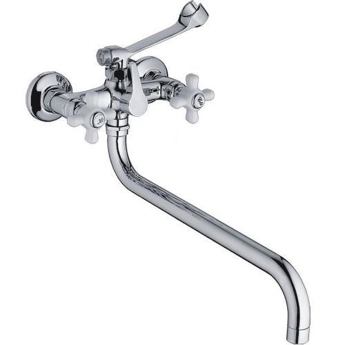 Смеситель для ванны и душа Haiba HB18 HB2618 настенный хром