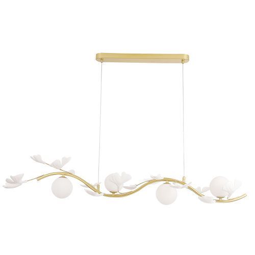 Светильник подвесной Crystal Lux Colibri (Цолибри) COLIBRI SP4 GOLD