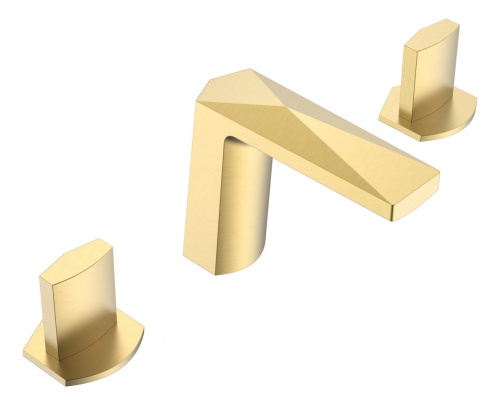 Смеситель Boheme Venturo 150-G-ICE на столешницу золото