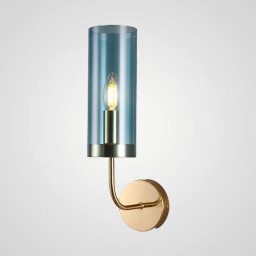 Бра ImperiumLoft Agne Blue Glass Tube (Агне Блуе Гласс Тубе) 100322-22
