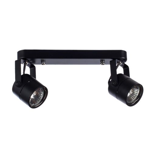 Спот Arte Lamp Lente (Ленте) A1310PL-2BK