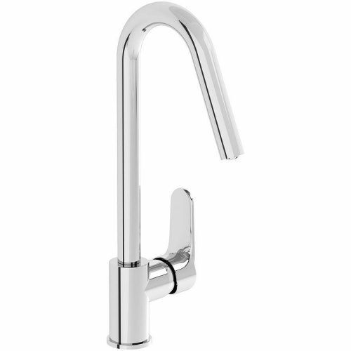 Смеситель Vitra Root Round A42742EXP на мойку хром