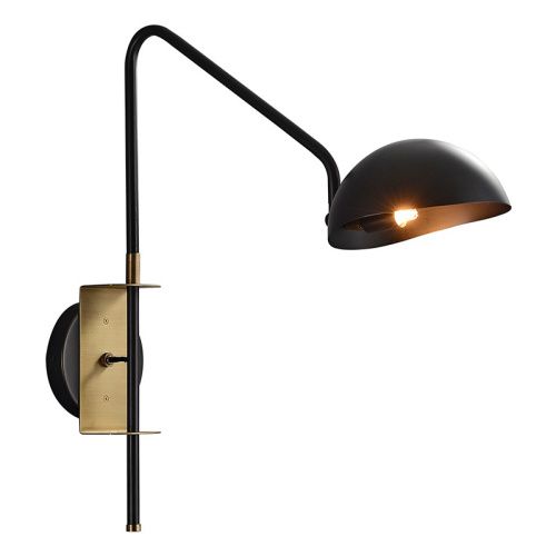 Бра Delight Collection Wall lamp (Валл ламп) MT9049-1WB black/bronze