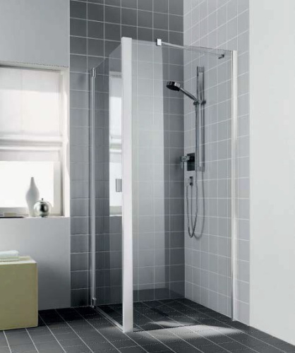 Боковая стенка Kermi Raya RA TWD 09020 VA K 90х200 стекло прозрачное профиль хром глянцевый