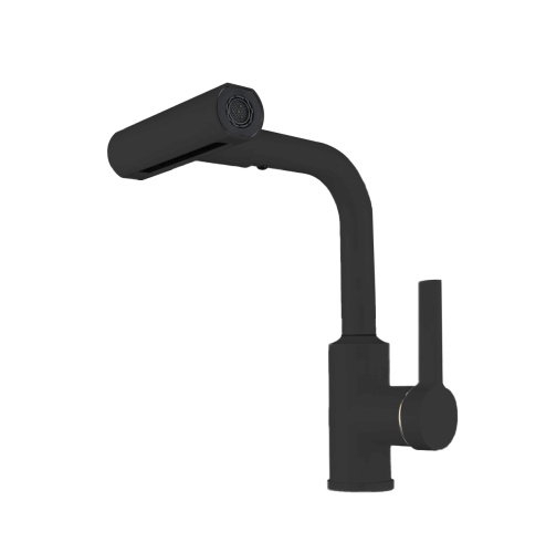 Смеситель для кухни Rush Tinos TI3732-17Black на столешницу черный