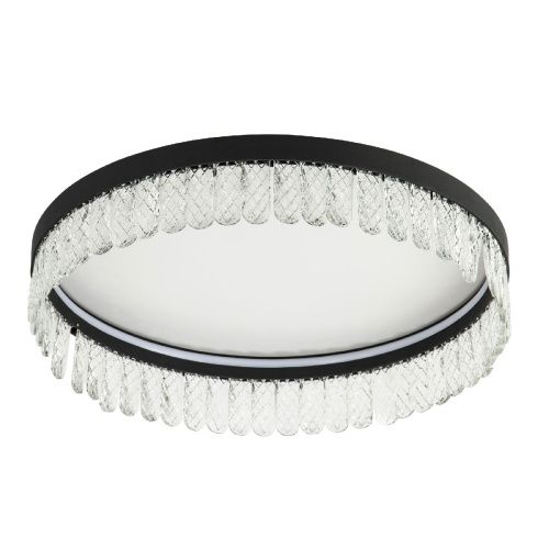 Светильник потолочный LED4U L8030-500 BK