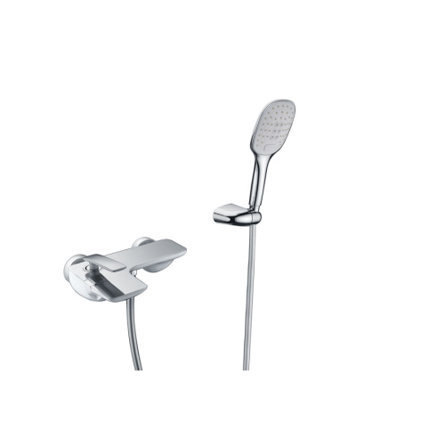 Смеситель для ванны и душа Timo Helmi 4014/00-16Y настенный хром/белый глянцевый без термостата