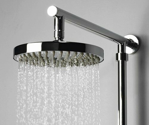 Душевая стойка WasserKRAFT  A015 настенная цвет хром - фото 3
