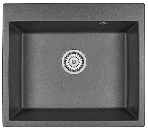 Кухонная мойка Granula 6001 ЧЁРНЫЙ 60х52 цвет черный
