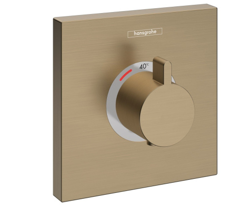 Смеситель Hansgrohe 15760140 настенный встраиваемый бронза брашированная/шлифованная