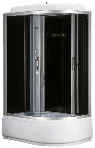 Душевая кабина Loranto CS-66120L G 120*80*215 80х120 асимметричная с крышей