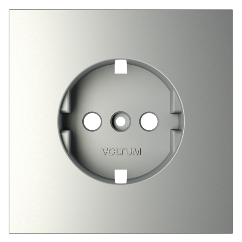 Накладка для розетки с заземлением VOLTUM S70 VLS000605