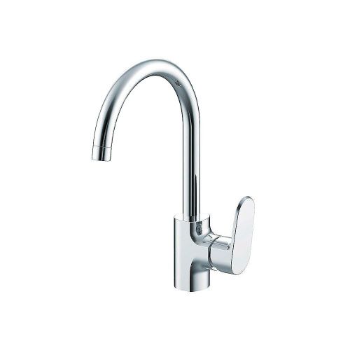 Смеситель для кухни Bravat Pure F7105161C на столешницу хром