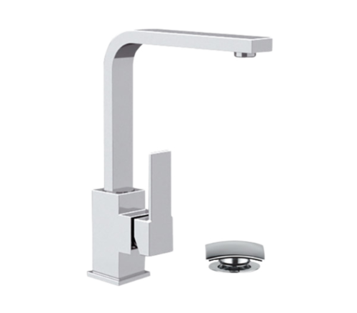 Смеситель Remer Qubika Q10G на раковину хром