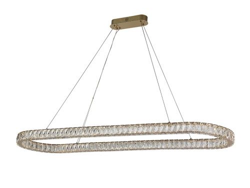 Люстра подвесная Newport 8580 8580/140 C oval gold