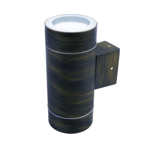 Уличный настенный светильник Uniel UUL-S92A UUL-S92A 2х50W/GX53 IP65 BRONZE