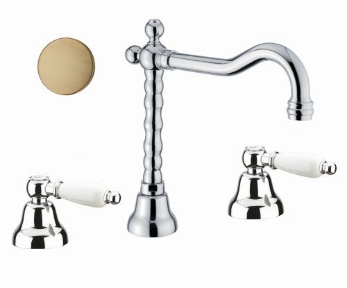 Смеситель Fiore 02ZZ0637 на раковину бронза