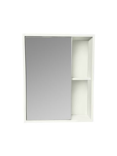 Зеркало-шкаф RUNO ЭКО 00-00004682 60х65 подвесной цвет белый