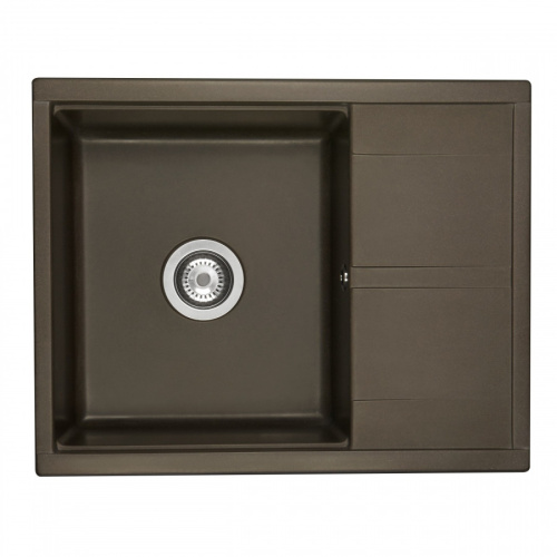 Кухонная мойка Aquaton Делия 65 1A718632DE280 65х52 цвет коричневый