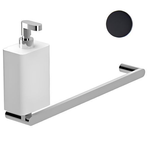 Полотенцедержатель с дозатором жидкого мыла Webert Living LV501501560