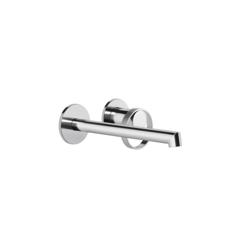 Смеситель Gessi Anello 63383#031 встраиваемый в стену хром без термостата (внешняя часть)