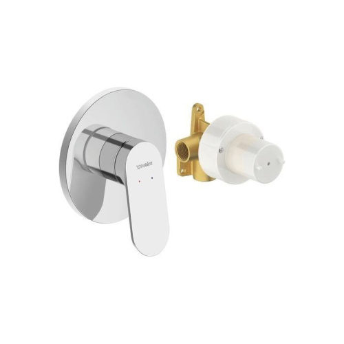Смеситель для душа Duravit Viu WA4210007010 встраиваемый в стену хром без термостата