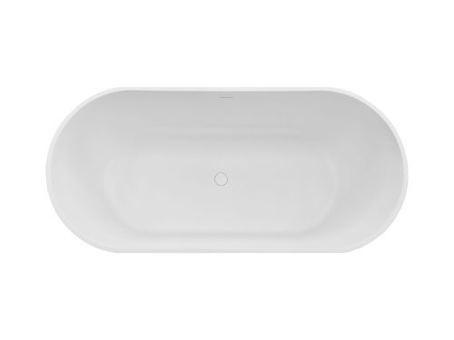 Ванна из искусственного камня Taliente Rapallo RA16878SS 170х80 отдельностоящая овальная с ножками