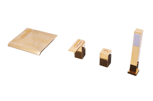 Смеситель RavSlezak ROYAL ROYAL1074.5PZ на борт ванны золото