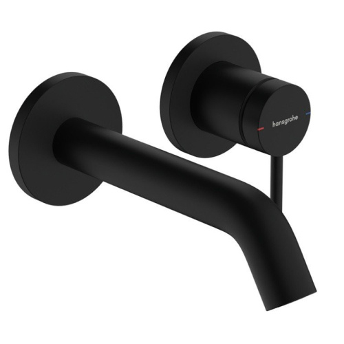 Смеситель Hansgrohe Tecturis 73350670 встраиваемый в стену черный матовый без термостата