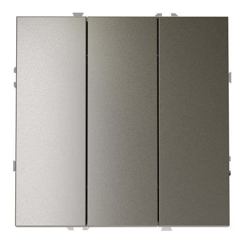 Выключатель трехклавишный VOLTUM S70 VLS030104