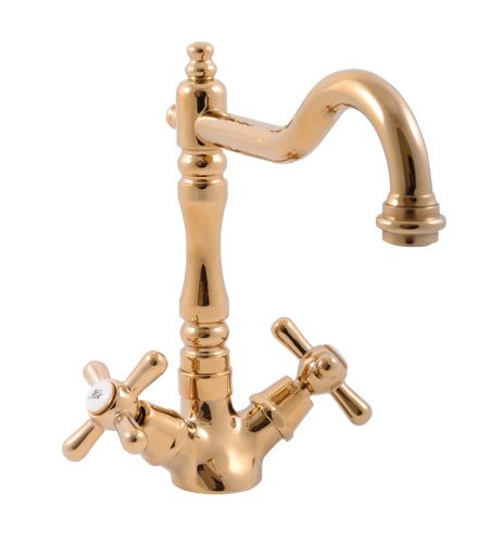 Смеситель для кухни RavSlezak MK120.5/8Z на мойку золото