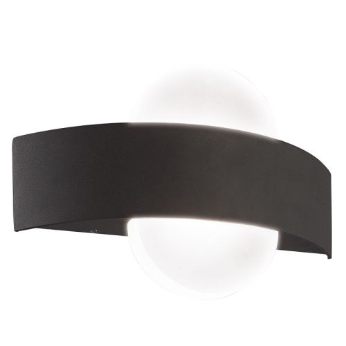 Уличный настенный светильник Uniel ULU-S33A ULU-S33A-8W/4000K IP65 BLACK