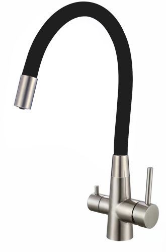 Смеситель для кухни Fmark FS1062-L01 на мойку сатин