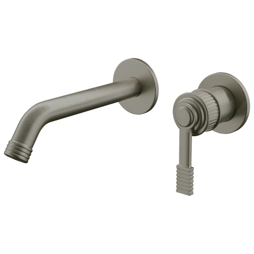 Смеситель для раковины Remer Atelier AL15PLXV встраиваемый в стену нержавеющая сталь