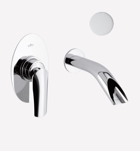 Смеситель для раковины Webert Aria AI830606844 настенный белый