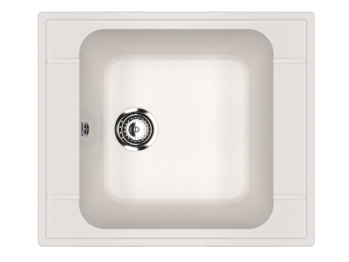 Кухонная мойка Ulgran Classic U-604-331 59х50 цвет белый