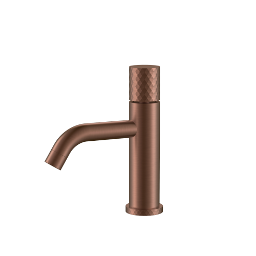 Смеситель Boheme Stick 121-BRB на раковину/столешницу бронза брашированная