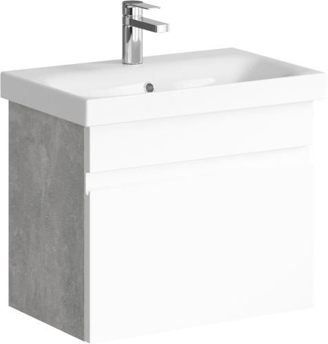 Тумба под раковину Aqwella Smart SRT0106BS 56x35,5x46 подвесная