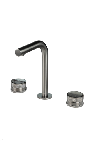 Смеситель Boheme Prestige 152-GM-PR на столешницу графит