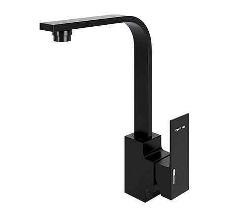 Смеситель для кухни Wasserkraft Abens 2000 2007 на мойку черный