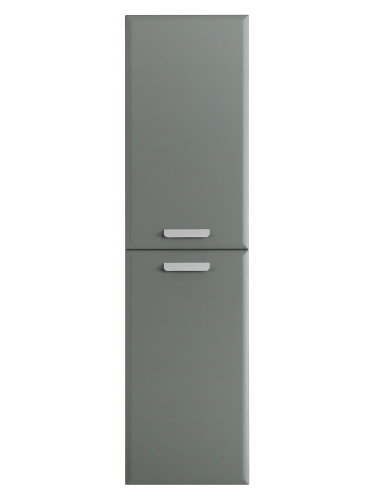 Шкаф-пенал Cezares ECO-CER-N ECO-CER-N-1500-2A-SC-GVO-P 40х150 подвесной цвет серый
