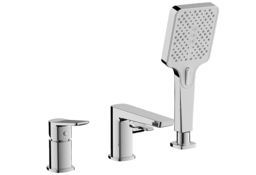 Смеситель Belz B715 B66715 на борт ванны хром