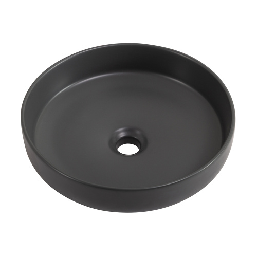 Раковина керамическая Cezares CZR-6595-GO 40х40 накладная цвет серый матовый без отверстий под смеситель