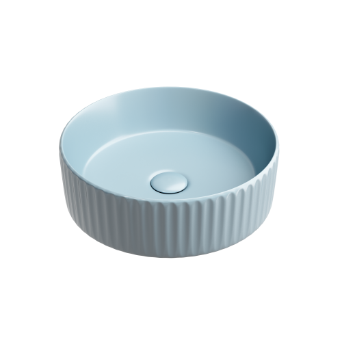 Раковина Ceramica Nova ELEMENT 36 см CN6057ML накладная цвет голубой матовый